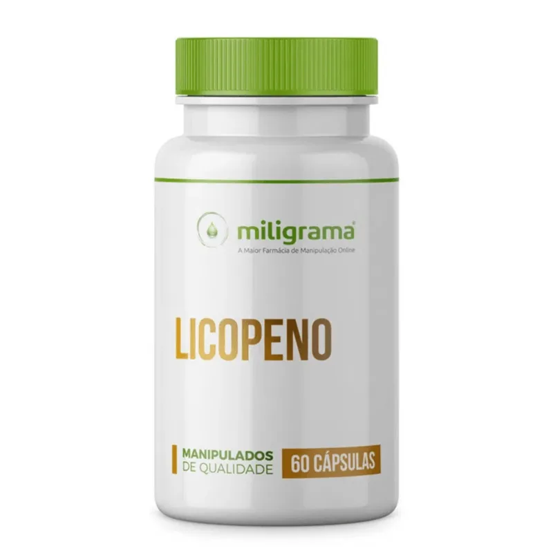 Licopeno 10mg 60 Cápsulas - Miligrama