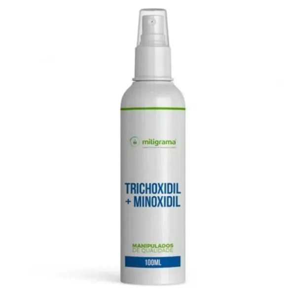 Loção Capilar com Trichox.dil e Minox.dil 100ml - Miligrama - Dermo E Beleza