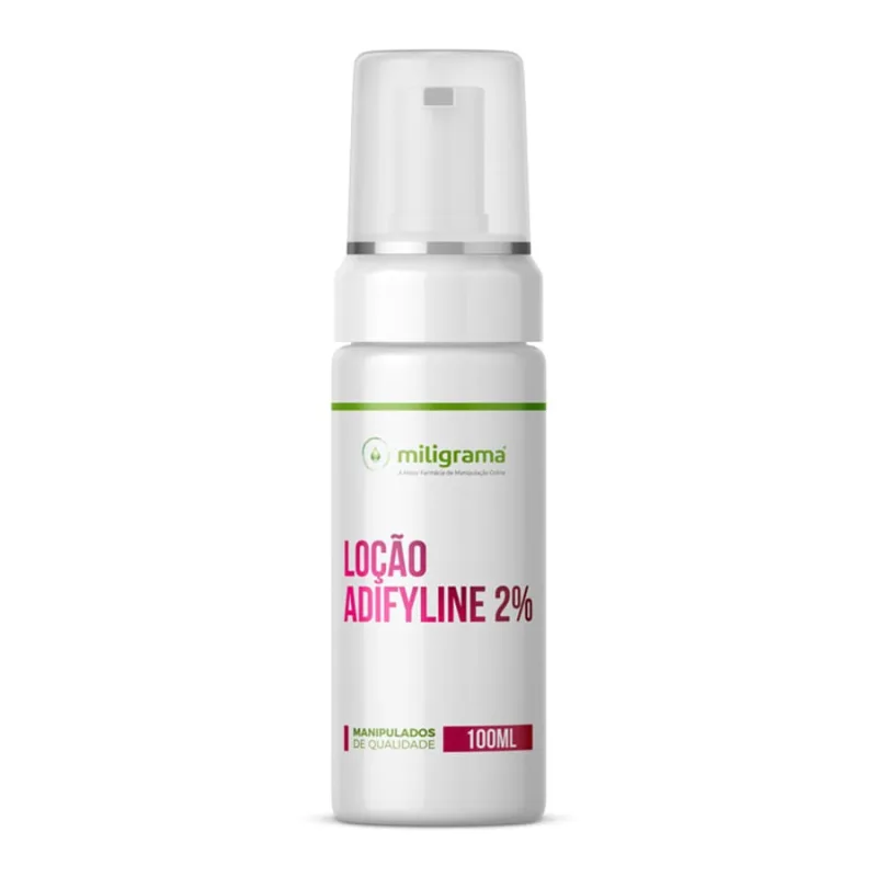 Loção com Adifyline 2% Curvas Perfeitas 100ml - Miligrama - Vida Saudável