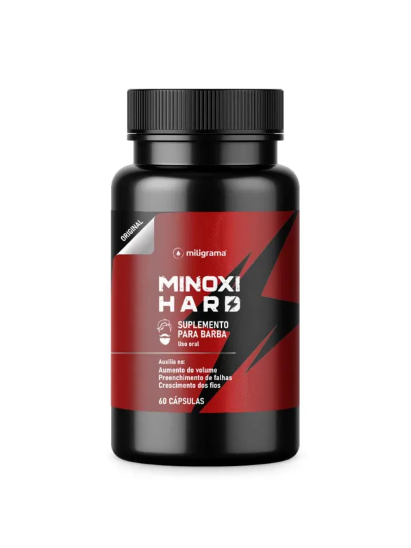 Minoxihard® Barba Oral 60 Cápsulas - Miligrama - Medicamentos