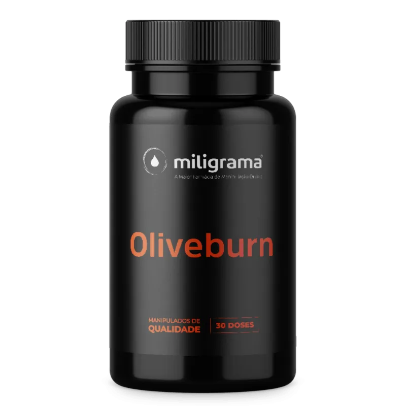 Oliveburn 50mg 30 Cápsulas Vegetais 30 Cápsulas