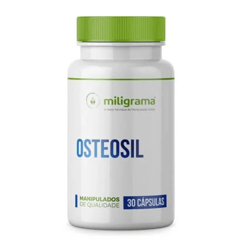 Osteosil 200mg com Selo de Autenticidade 30 Cápsulas Osteosil 200mg 30 Cápsulas