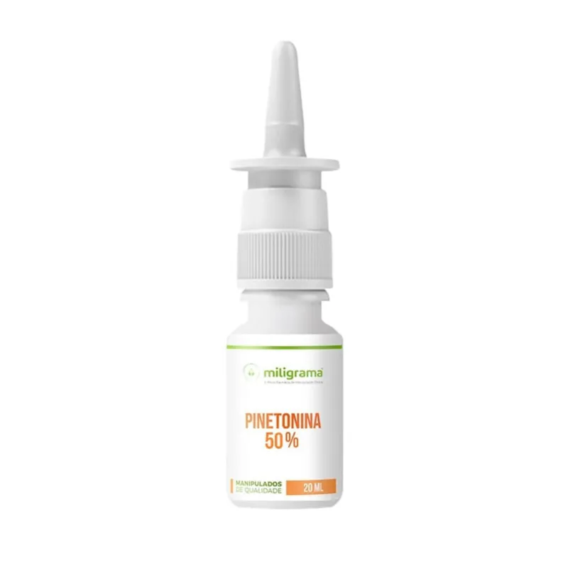 Pinetonina 50% Solução Nasal 20ml - Miligrama - Vida Saudável