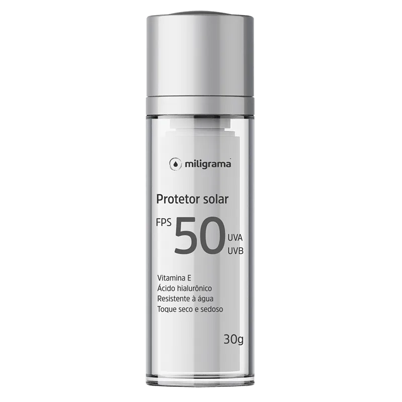 Protetor Solar FPS 50 sem cor 30 gramas - Miligrama