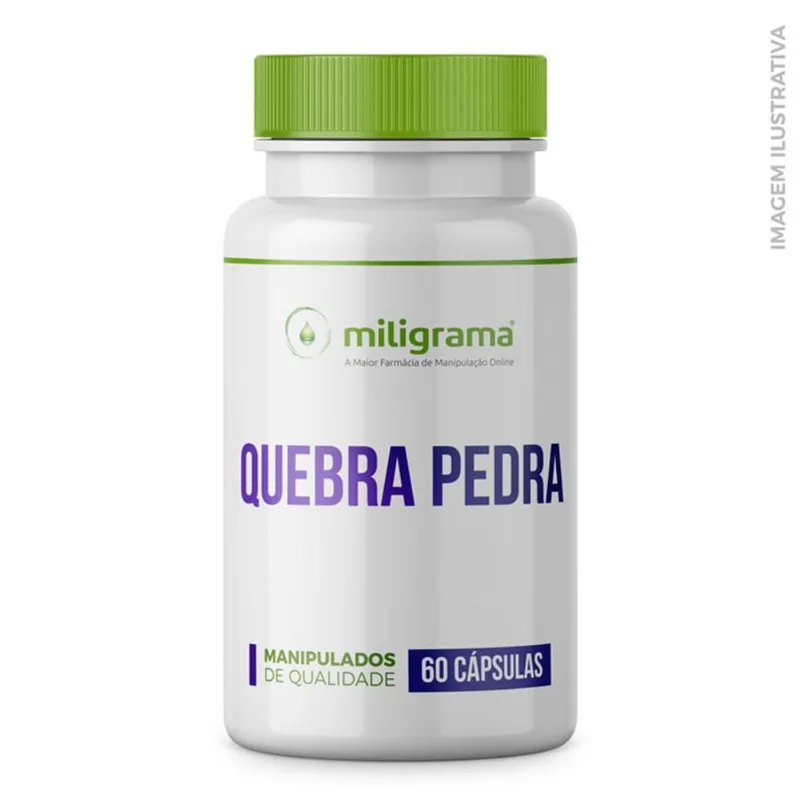 Quebra Pedra 500mg 60 Cápsulas - Miligrama