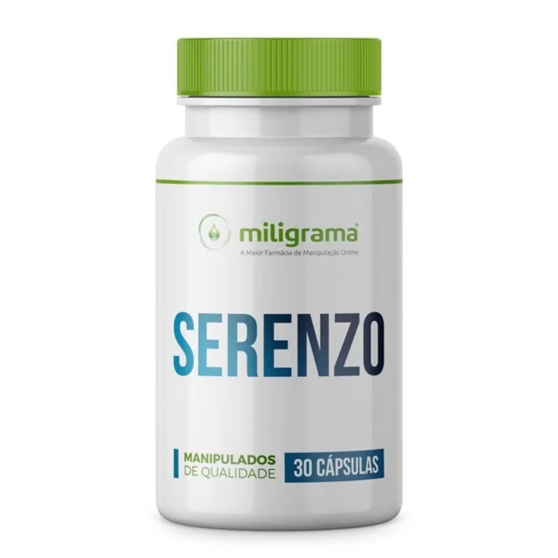 Serenzo 250mg Serenidade 30 Cápsulas