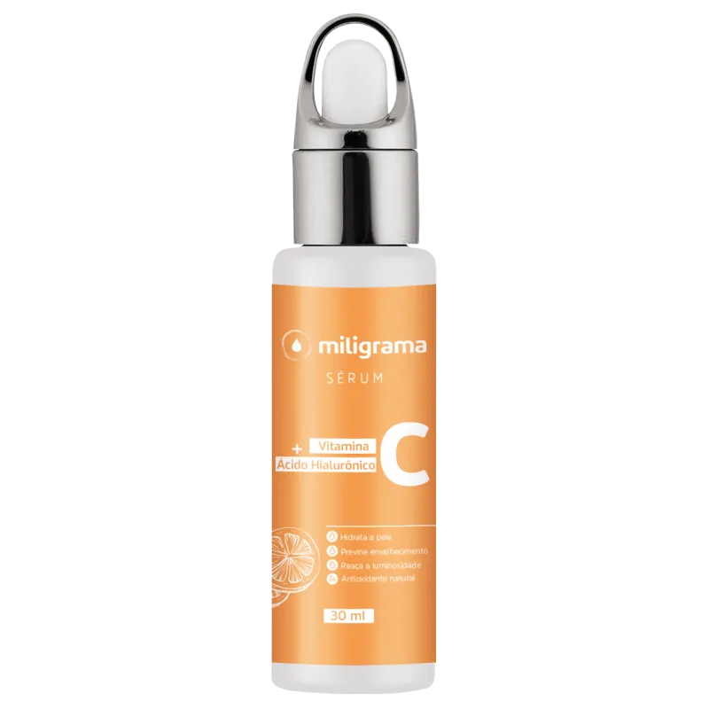 Sérum de Ácido Hialurônico com Vitamina C 30ml - Miligrama