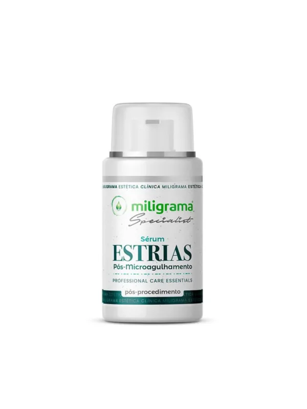Sérum para Estrias Pós-Microagulhamento Regenerador 50g Miligrama - Miligrama - Dermocosméticos