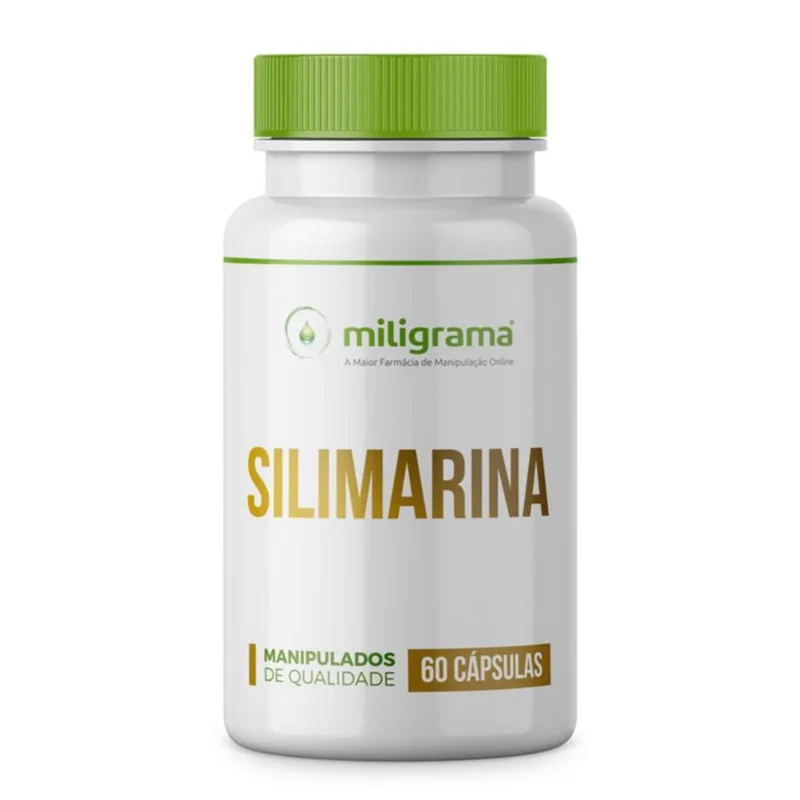 Silimarina (Cardo Mariano) 200mg 60 Cápsulas 60 Cápsulas