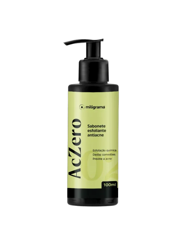 Sabonete Líquido Esfoliante Antiacne Aczero Ácido Salicílico 100g Miligrama - Miligrama