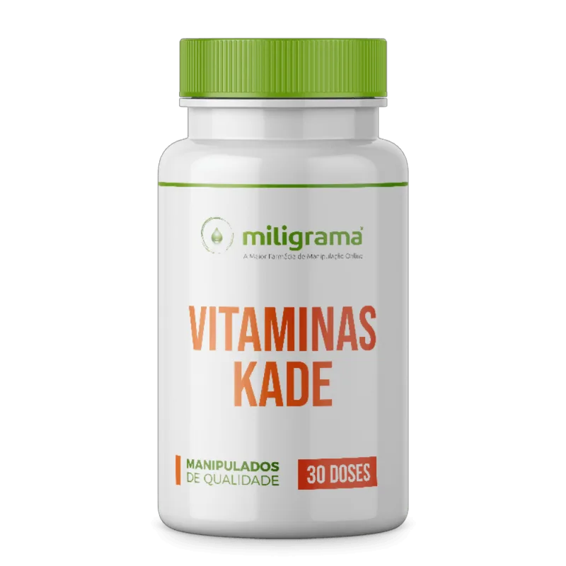 Vitaminas KADE 30 doses 30 Cápsulas - Miligrama