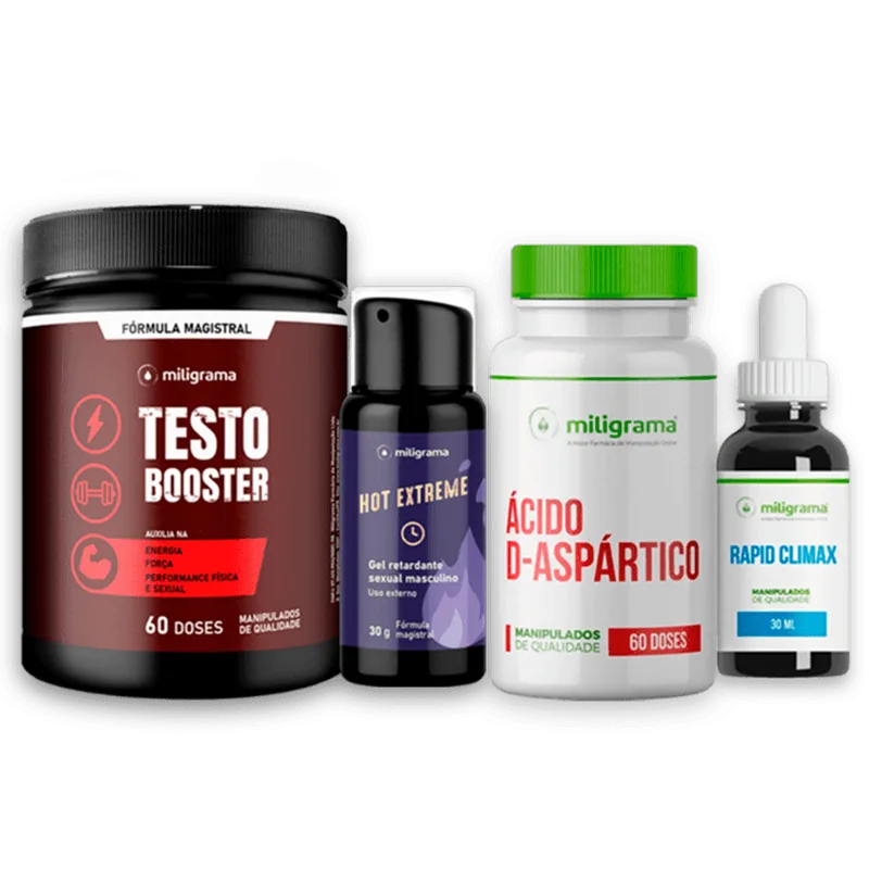 Suplementos para Libido masculina, disfunção erétil e ejaculação precoce