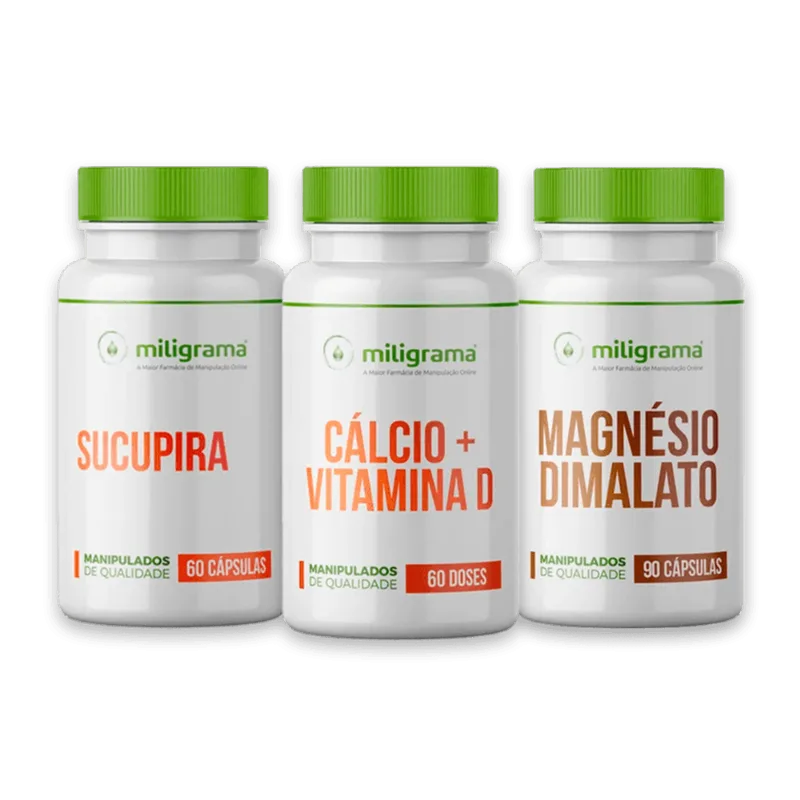 Suplementos para desgaste dos ossos, dores musculares e cãibras