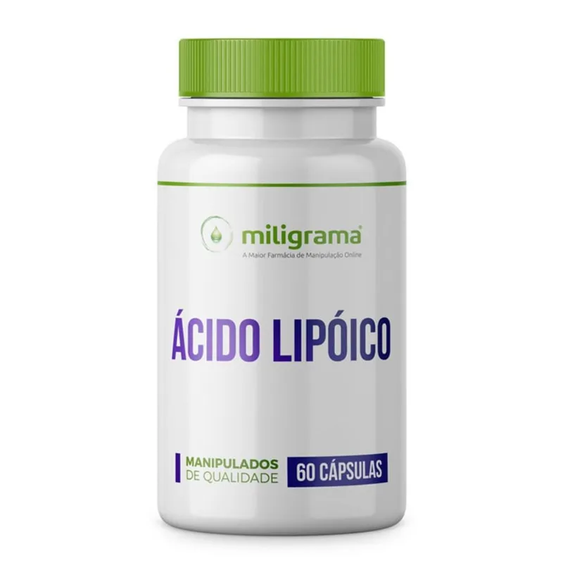Ácido Lipóico 500 mg 60 Cápsulas Ácido Lipóico 500 mg 60 Cápsulas - Miligrama