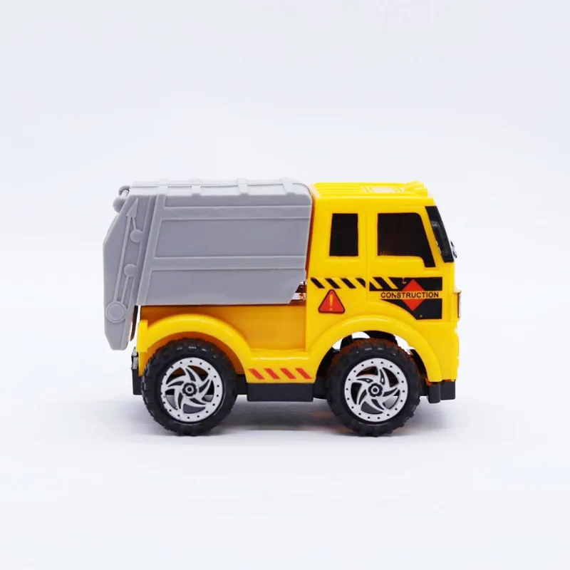 Carros Fricção - Caminhão De Construção - Diplay Com 12 Unidades - Shiny Toys