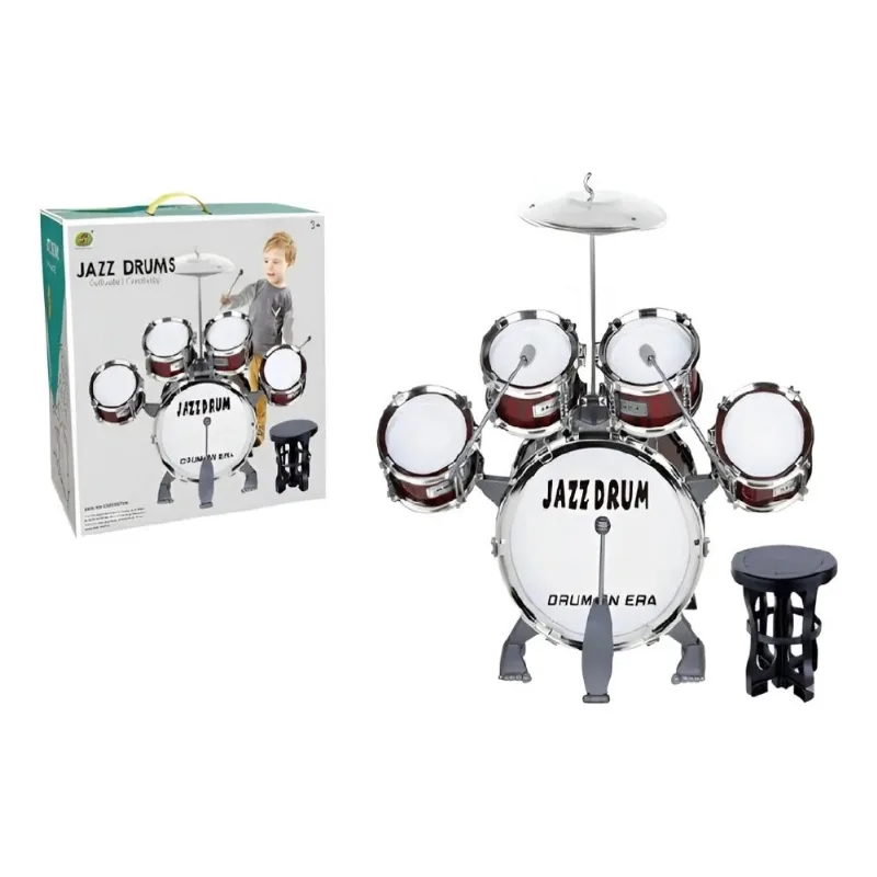 Bateria Infantil Jazz Drums - Shiny Toys