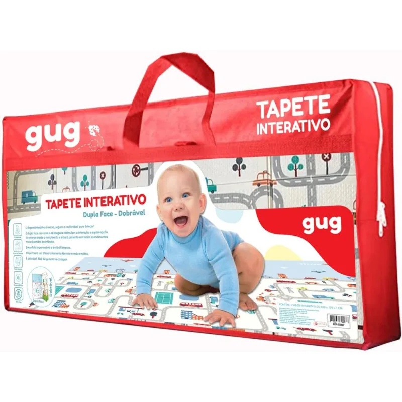 TAPETE DUPLA FACE GIRAFA 200x150x0.5CM SHINY TOYS-1068