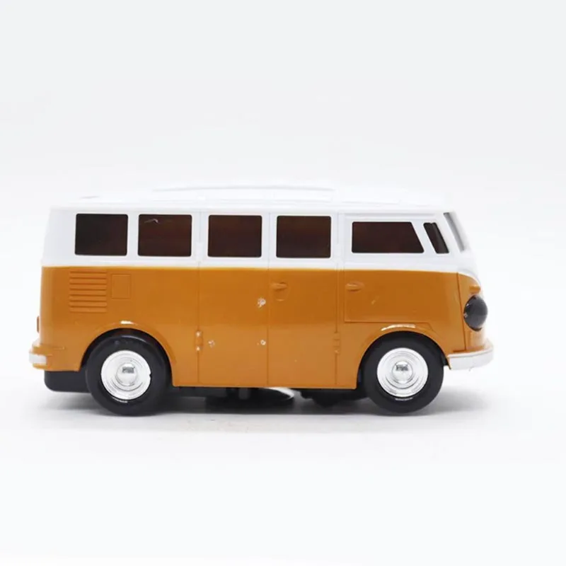Mini Veiculo - Public Heroes - Kombi - Com Som e Luzes - Laranja - Shiny Toys