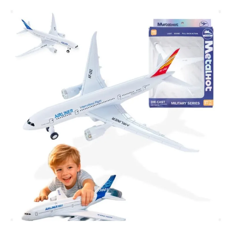 AVIAO BOEING 787 18CM SHINY TOYS