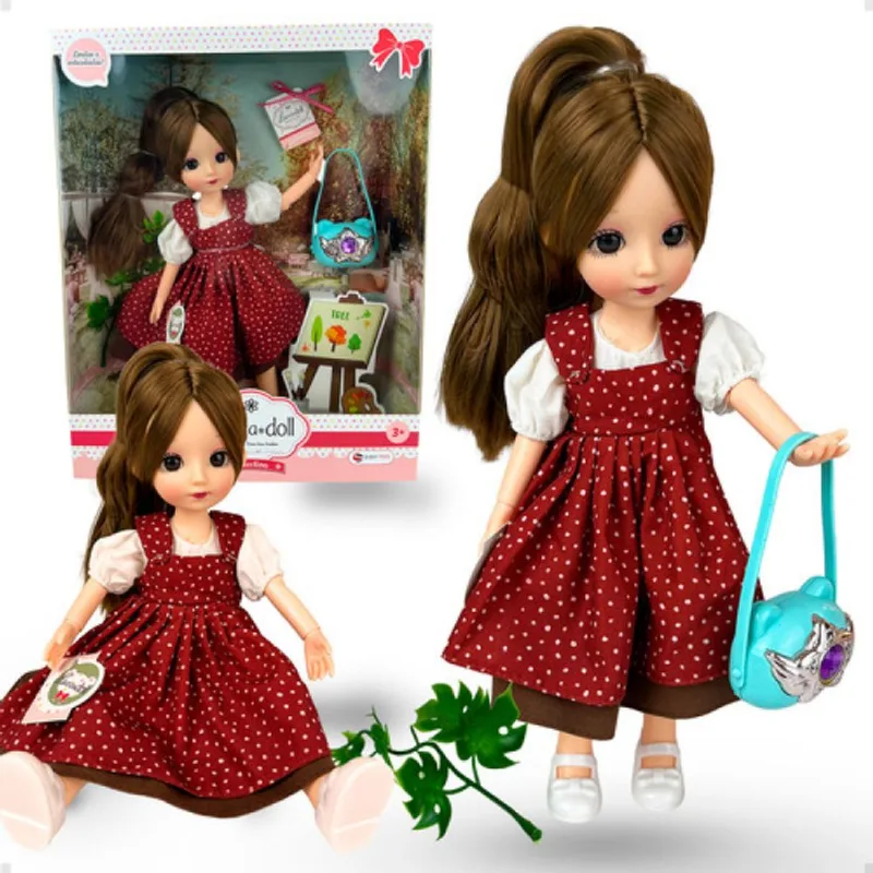 BONECA FASHION BABY PICNIC COM ARBUSTOS DO CAMPO SHINY TOYS