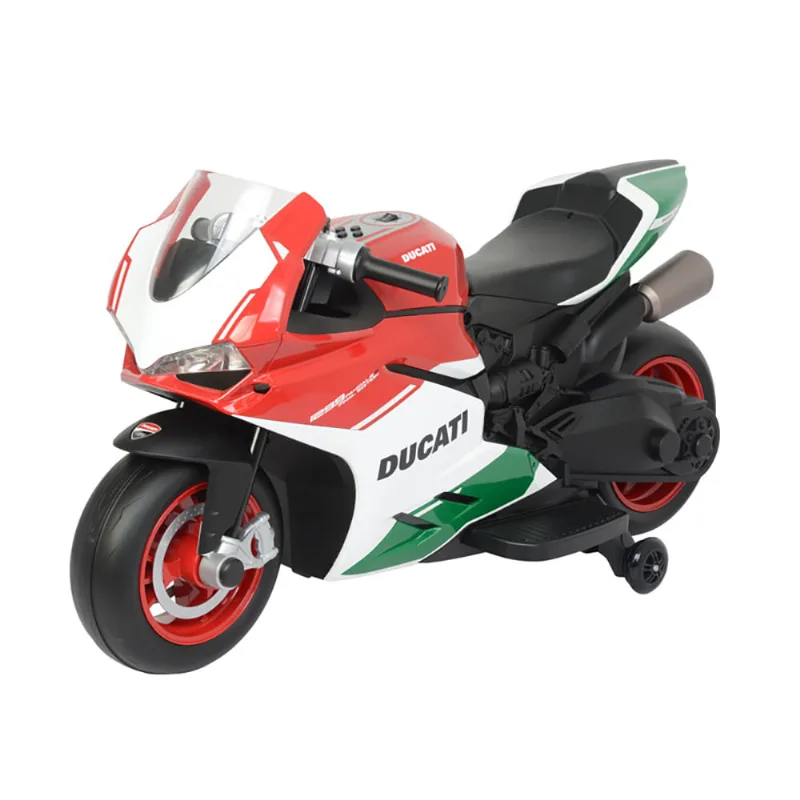 Motocicleta Elétrica - Ducati - 1299 S 12V 5AH - Suporta até 30kg - Shiny Toys