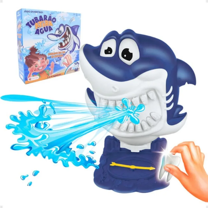 JOGO INFANTIL TUBARAO ESPIRRA AGUA