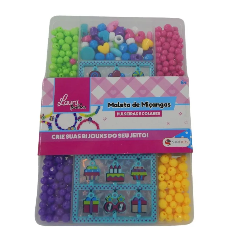 Caixa de Miçangas Pulseiras e Colares Shiny Toys 001396 - SHINY TOYS