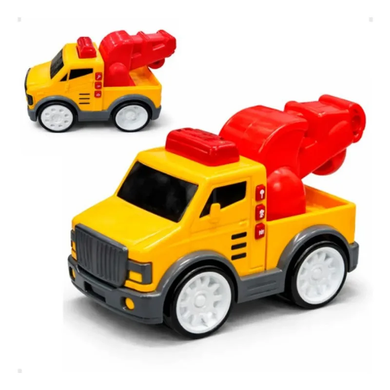 CARRINHOS DE CONSTRUÇÃO COM LUZ E SOM PUBLIC HEROES BABY SHINY TOYS