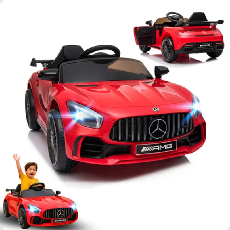 Carro Eletrico Mercedes Benz-gtr Small Vermelho 12v 4.5ah