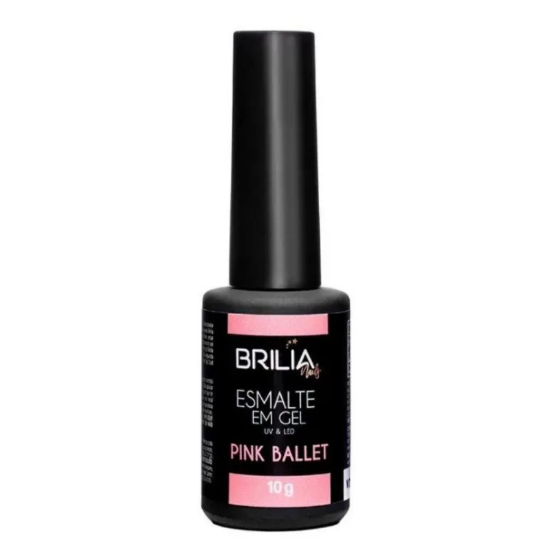 Brilia Nail Esmalte Essencial Pink Ballet 10g