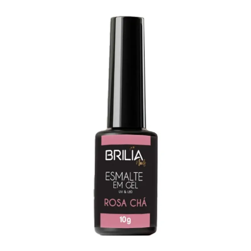 Brilia Nail Esmalte Gel Rosa Chá 10g
