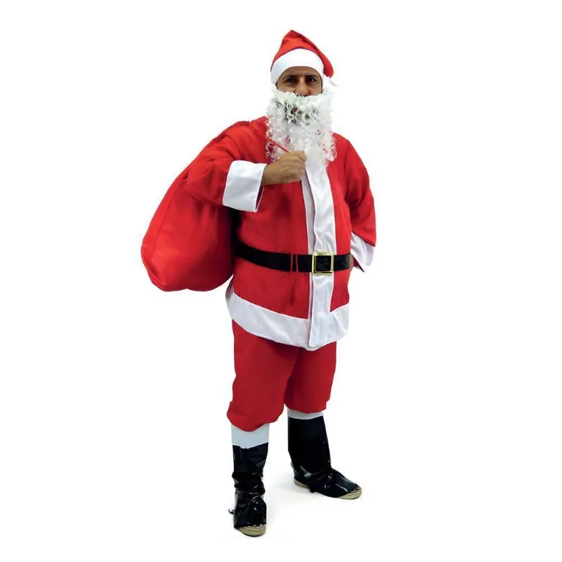 Fantasia Papai Noel Adulto Traje Completo Tamanho M