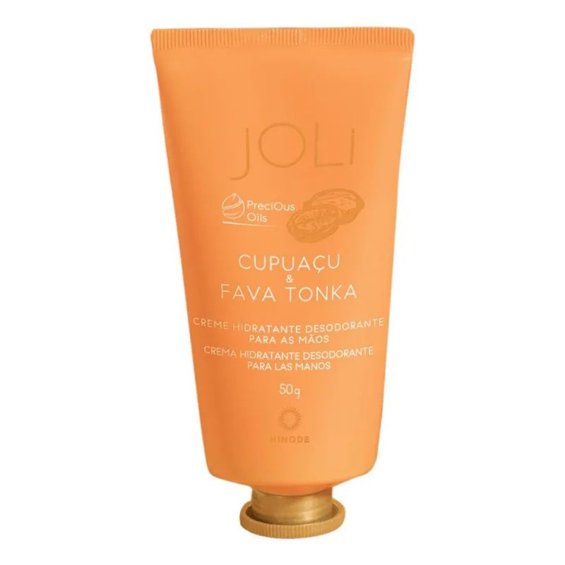 Creme para as Mãos Hinode Joli Cupuaçu e Fava Tonka 50g