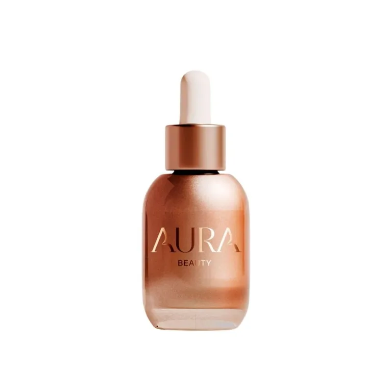 Aura Beauty Aurora Shine - Gotas Iluminador Prime Acetinado 30ml
