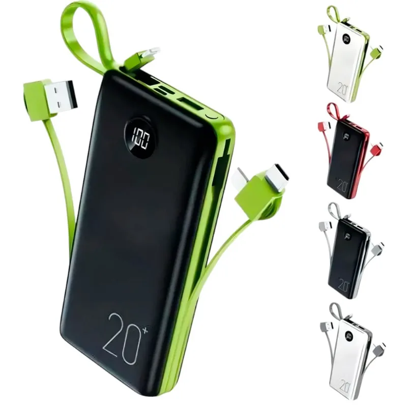 Carregador Portátil H'Maston 20000mAh Sortido (MP)