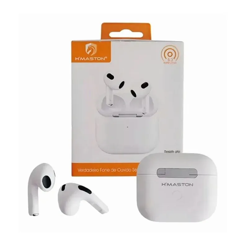 Fone Bluetooth H´maston Rs20 Branco