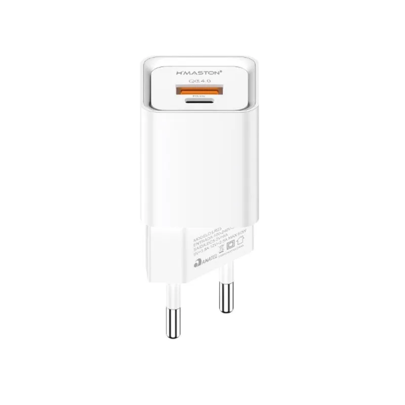 Fonte De Carregador USB-C H'Maston 60W LR23 (MP)