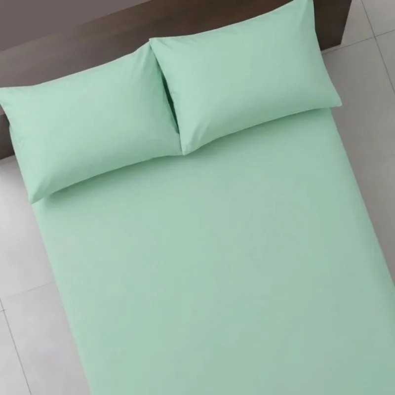 Jogo de Cama Liso Casal Verde Topazio