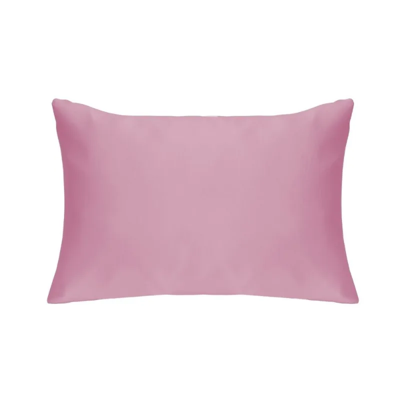 Fronha Avulsa de Malha Rosa Cravo/unico