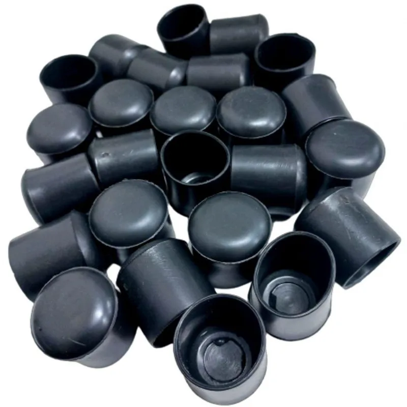 Tampinha Ponteira 7-8 De Plastico Pvc Externa Tubo Redondo 50 Unid.