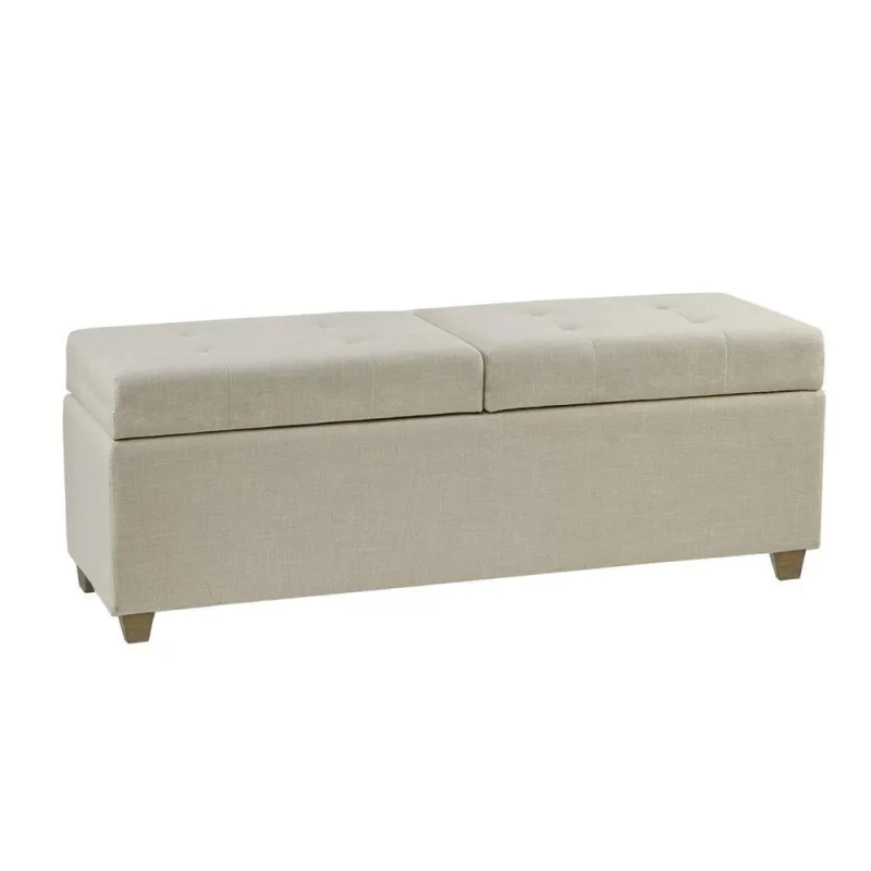 Recamier Bau Paris 1,40M Suede Bege - Clique Decor - OUTRAS