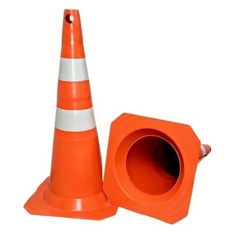 Cone sinalização 75cm atc 360 slim - kit com 6un