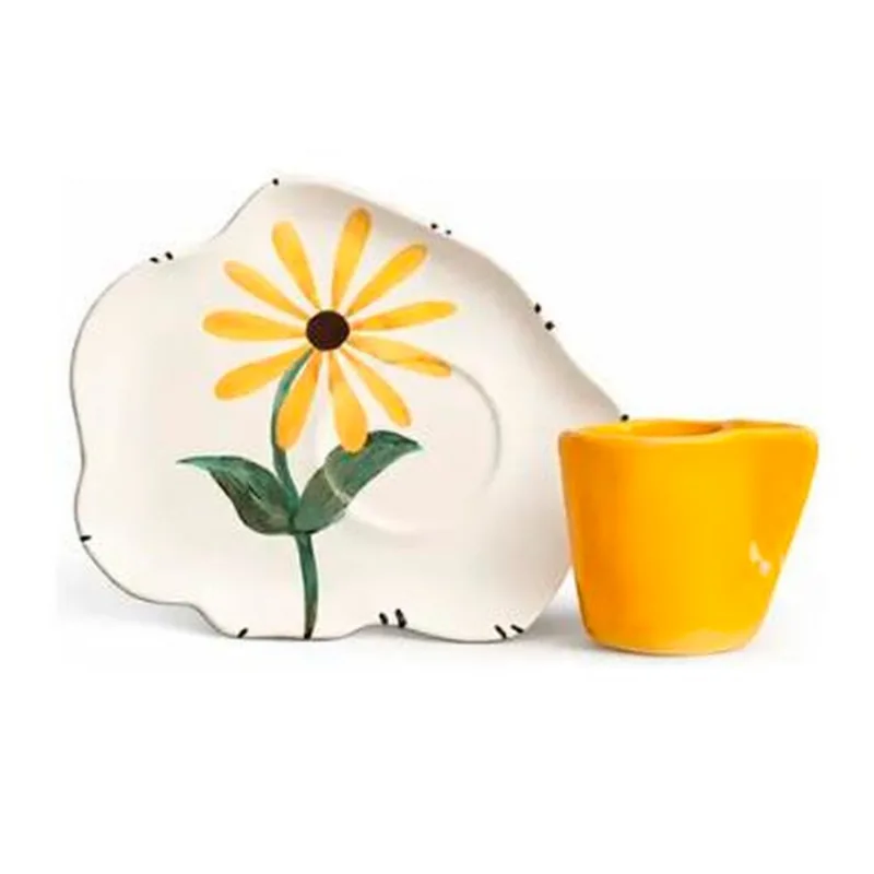 Jogo De Xícaras Para Café 6 Peças Scalla Playful Flowers 80ml (MP)