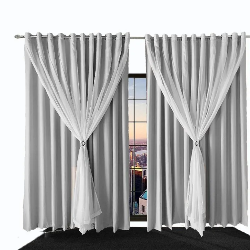 Cortina Blackout 6,00X2,90 Sala E Quarto Blecaute Ana Branco