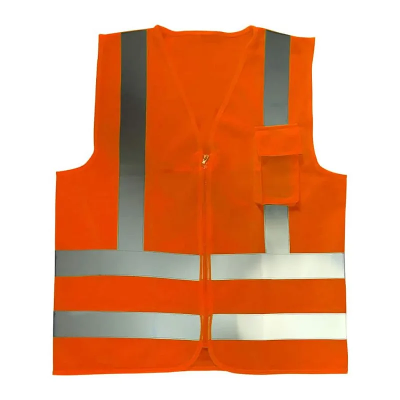 Colete Refletivo com 1 Bolso Volk Laranja EEG