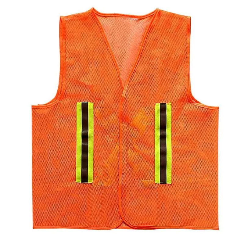 Colete Refletivo Telado sem Bolso Volk Laranja EG