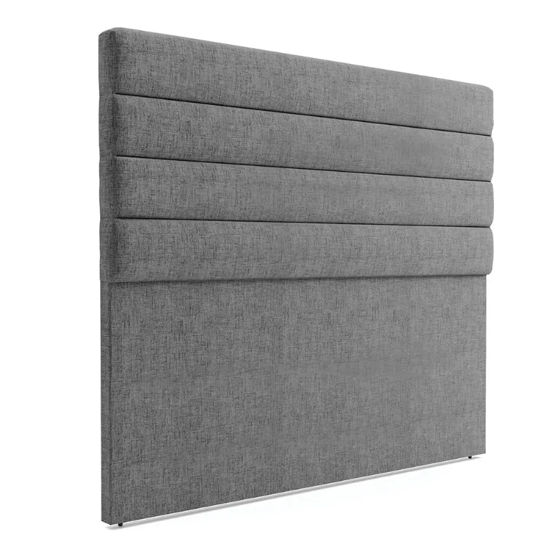 Cabeceira California Para Cama Box Queen 160 cm Linho Grafite A26 - D'Rossi - DRossi