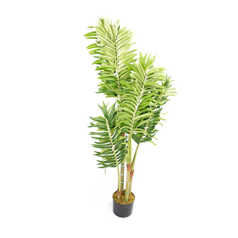 Palmeira Planta Artificial Areca Verde 120x26 - D'Rossi - DRossi - Mercado