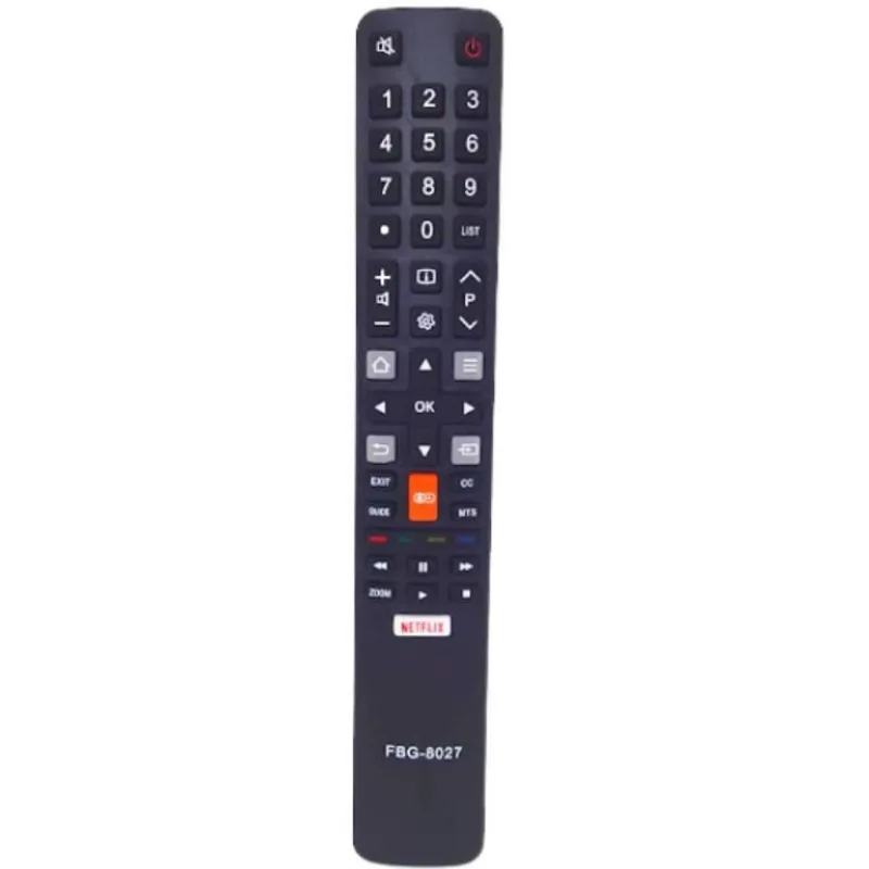 Controle Remoto Compatível TV smart tcl 8027