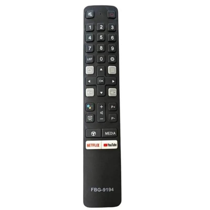 Controle Remoto Compatível TV smart tcl 9194.